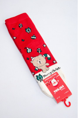 Шкарпетки дитячі новорічні кашемір